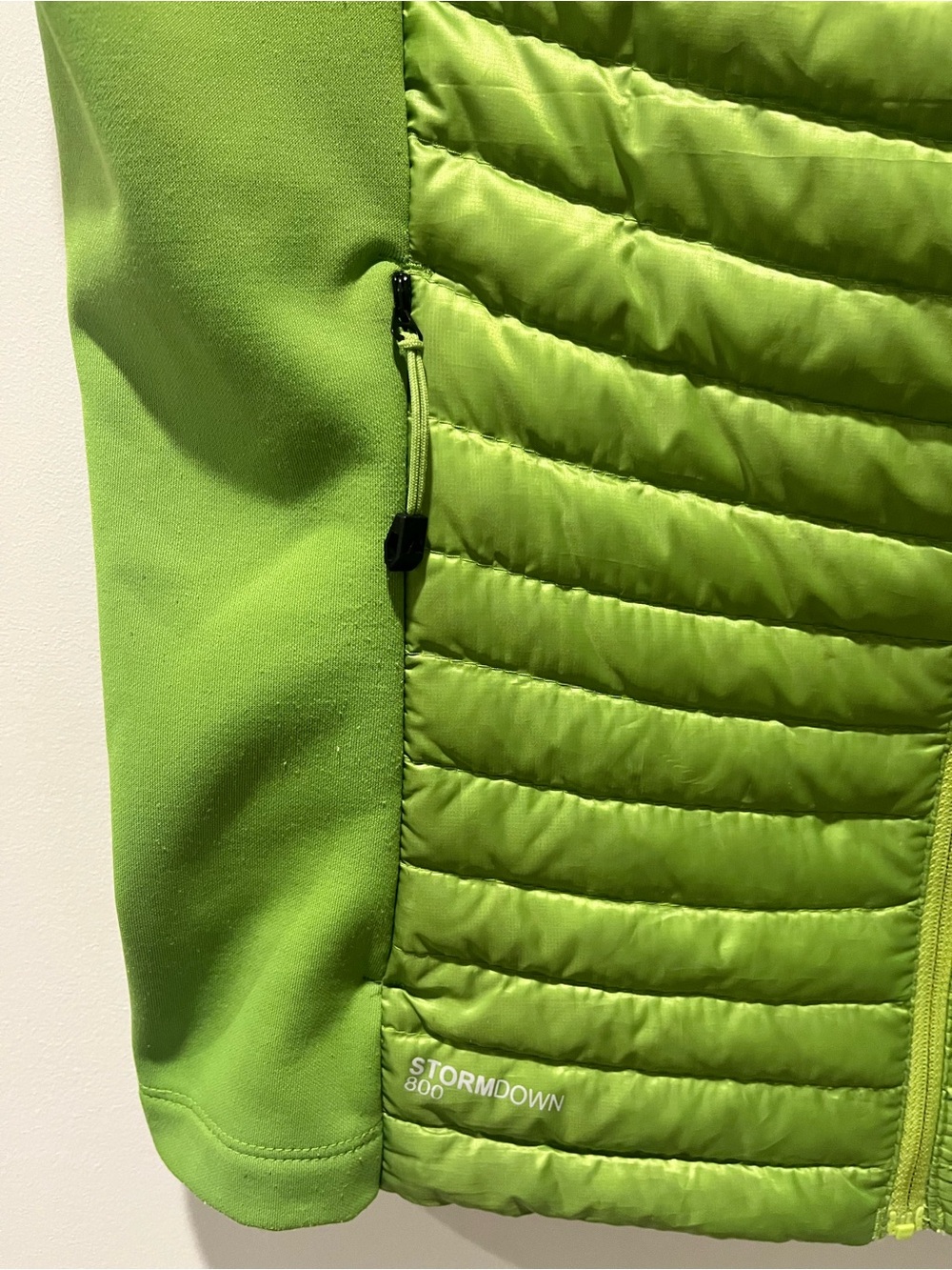 Eddie Bauer First Ascent StormDown 800 Goose Down Filled Puffer Vest Green M - Picture 2 of 11